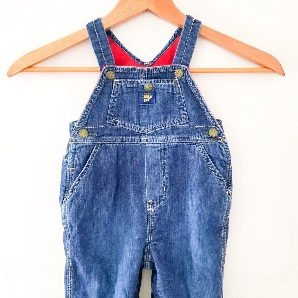 Oshkosh bgosh overalls lined with fleece